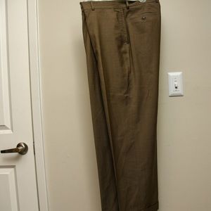 Miller Brothers comfort slacks tobacco color